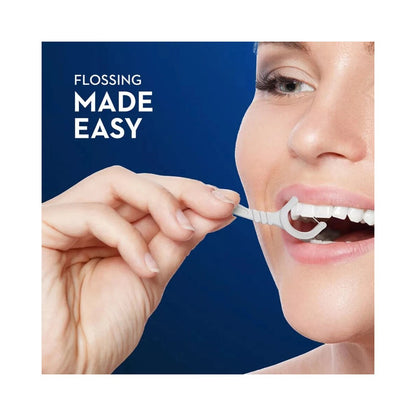 Oral-B Glide Bacteria Guard Mint Floss Picks - 75 Picks