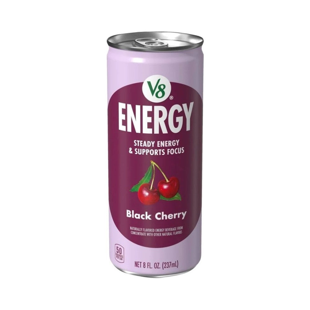 V8 Energy Black Cherry 8oz (237ml)