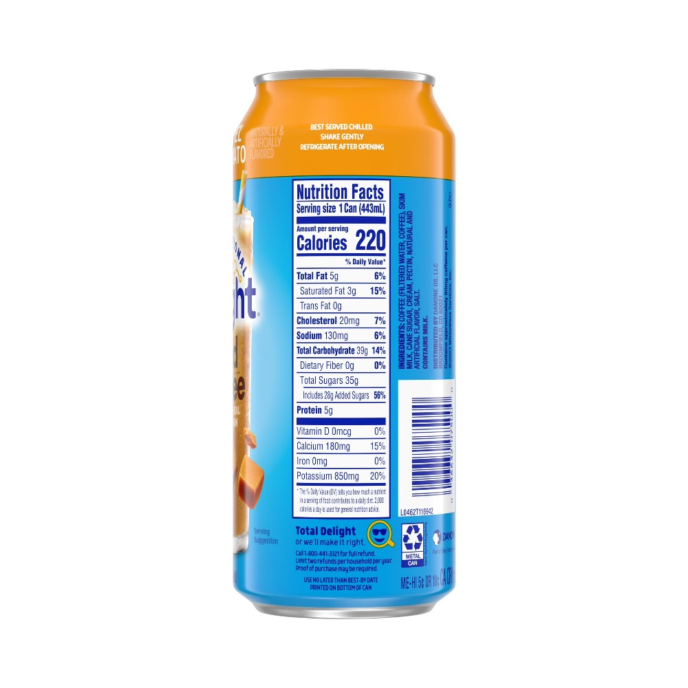 International Delight Iced Coffee Caramel Macchiato 15oz (443ml)