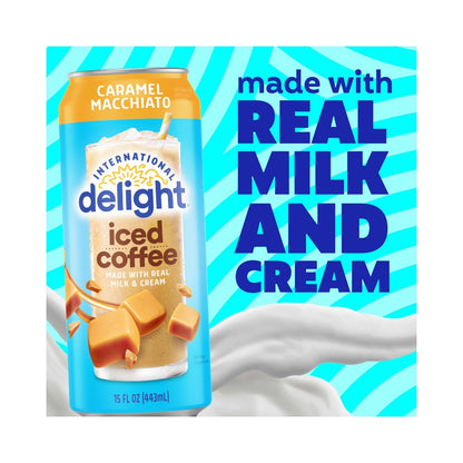 International Delight Iced Coffee Caramel Macchiato 15oz (443ml)