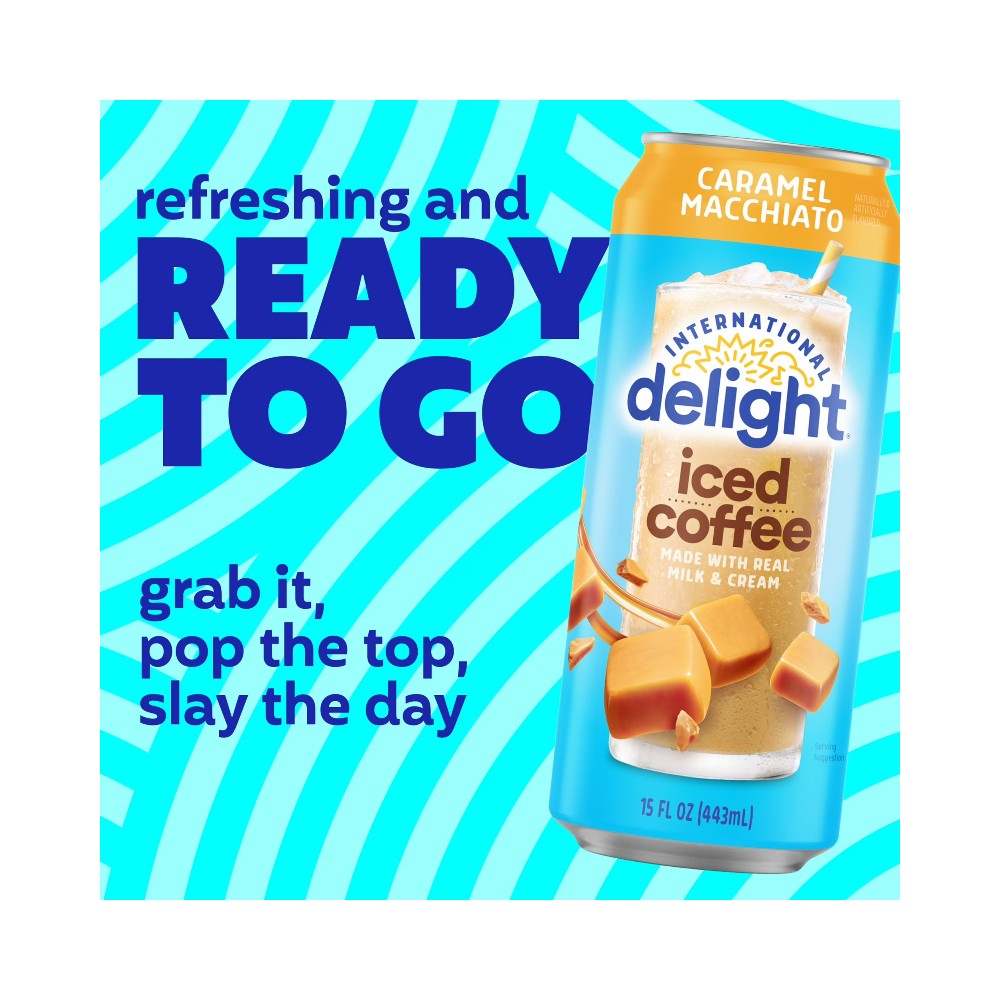 International Delight Iced Coffee Caramel Macchiato 15oz (443ml)