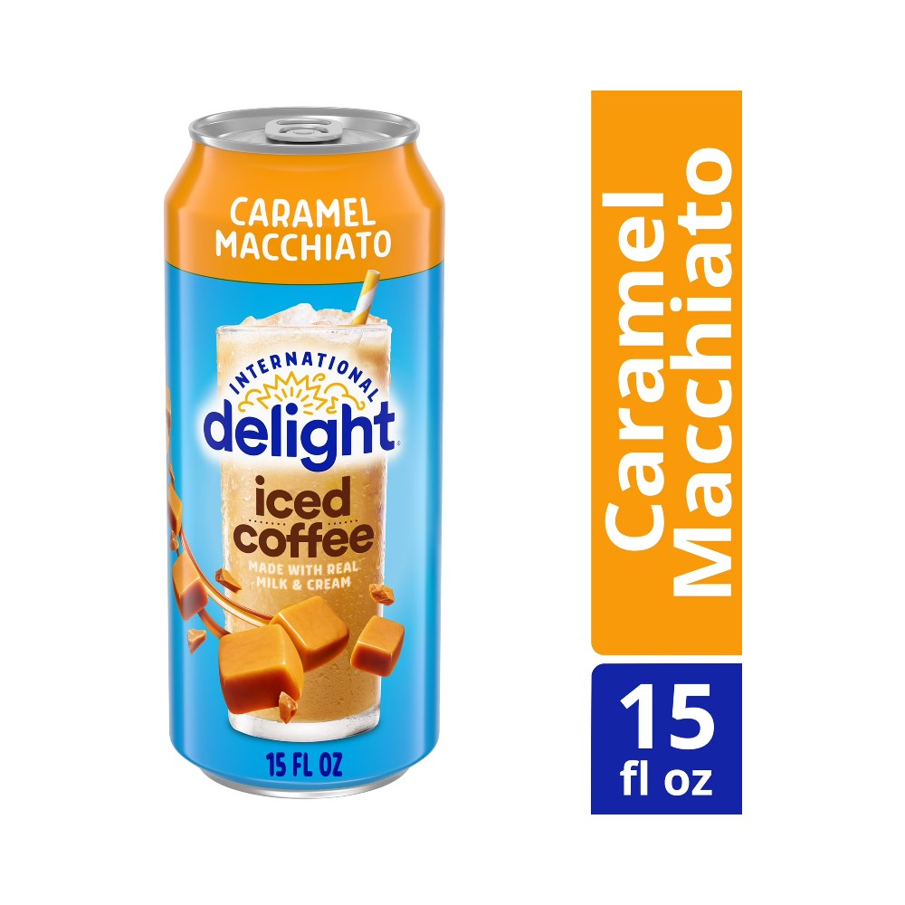 International Delight Iced Coffee Caramel Macchiato 15oz (443ml)