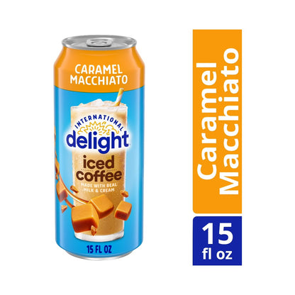 International Delight Iced Coffee Caramel Macchiato 15oz (443ml)