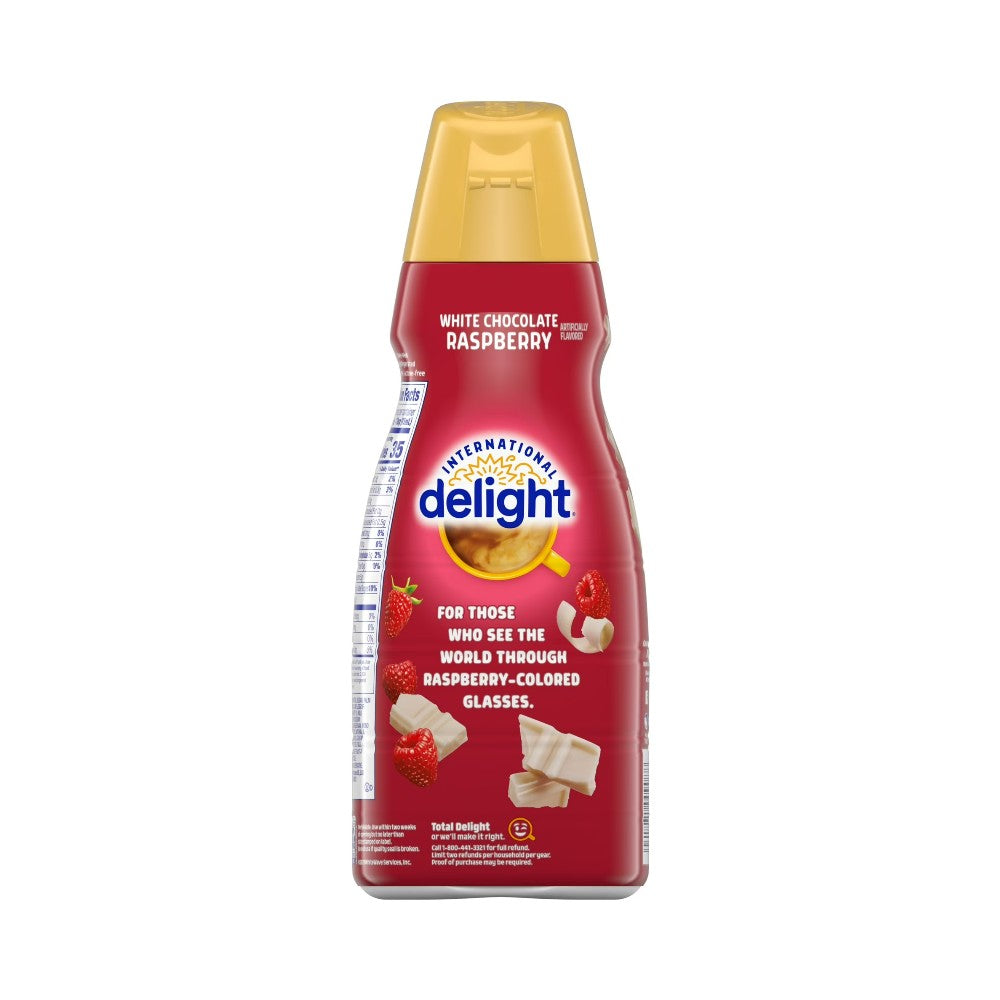 International Delight White Chocolate Raspberry Coffee Creamer 32oz (946ml)