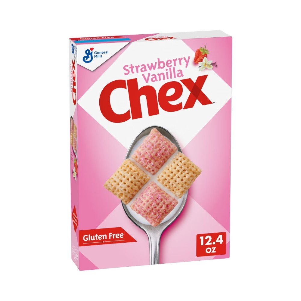 General Mills Strawberry Vanilla Chex Cereal 12.4oz (351g)