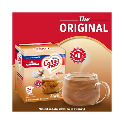 Nestle Coffee Mate Original Creamer 0.375oz (11ml)x 24 Pods