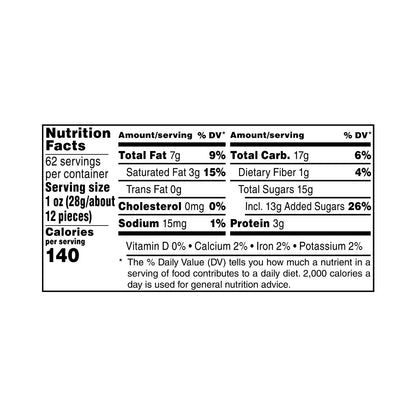 M&M's Peanut Milk Chocolate Candy Bulk Jar (62 Ounce) 1757.7g