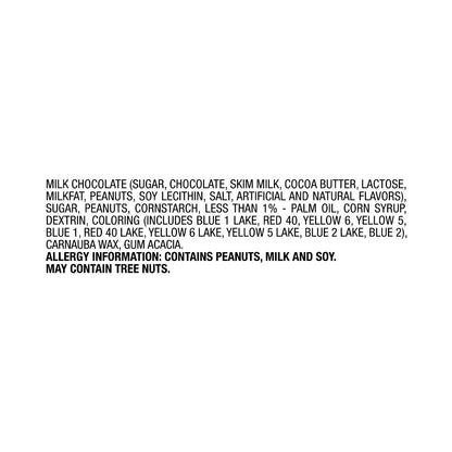 M&M's Peanut Milk Chocolate Candy Bulk Jar (62 Ounce) 1757.7g