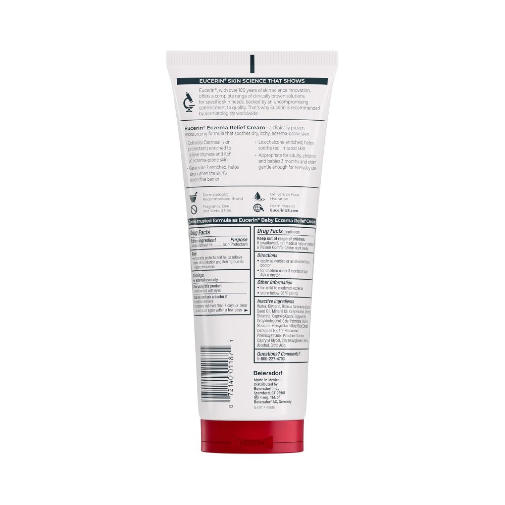 Eucerin Eczema Relief Cream 8oz (226g)