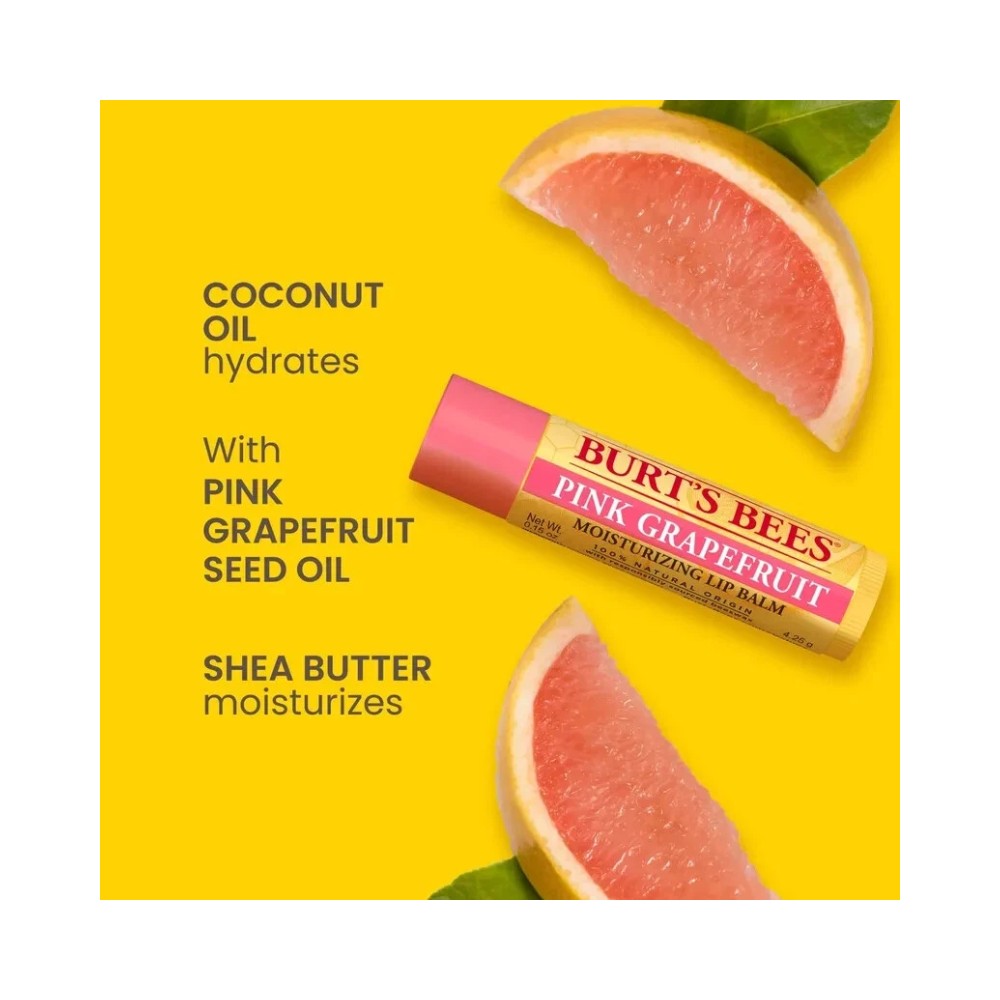 Burt's Bees Superfruit Moisturizing Lip Balm 4x0.15oz (4.25g)