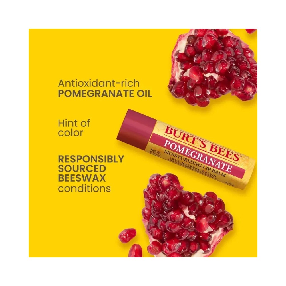 Burt's Bees Superfruit Moisturizing Lip Balm 4x0.15oz (4.25g)