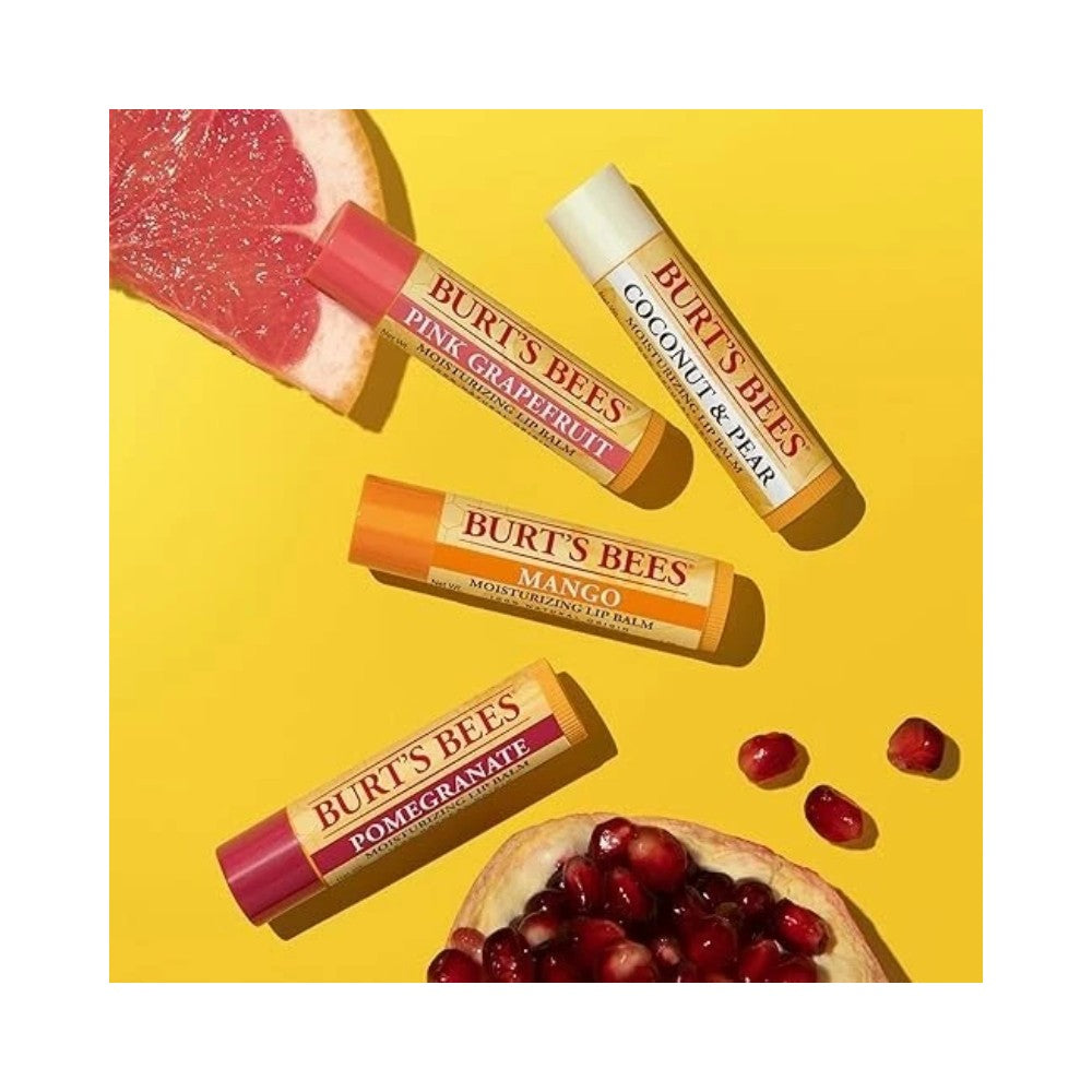 Burt's Bees Superfruit Moisturizing Lip Balm 4x0.15oz (4.25g)