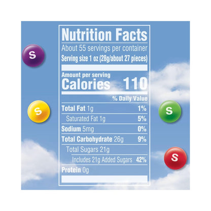 Skittles Original Tub 54oz (1.53kg)