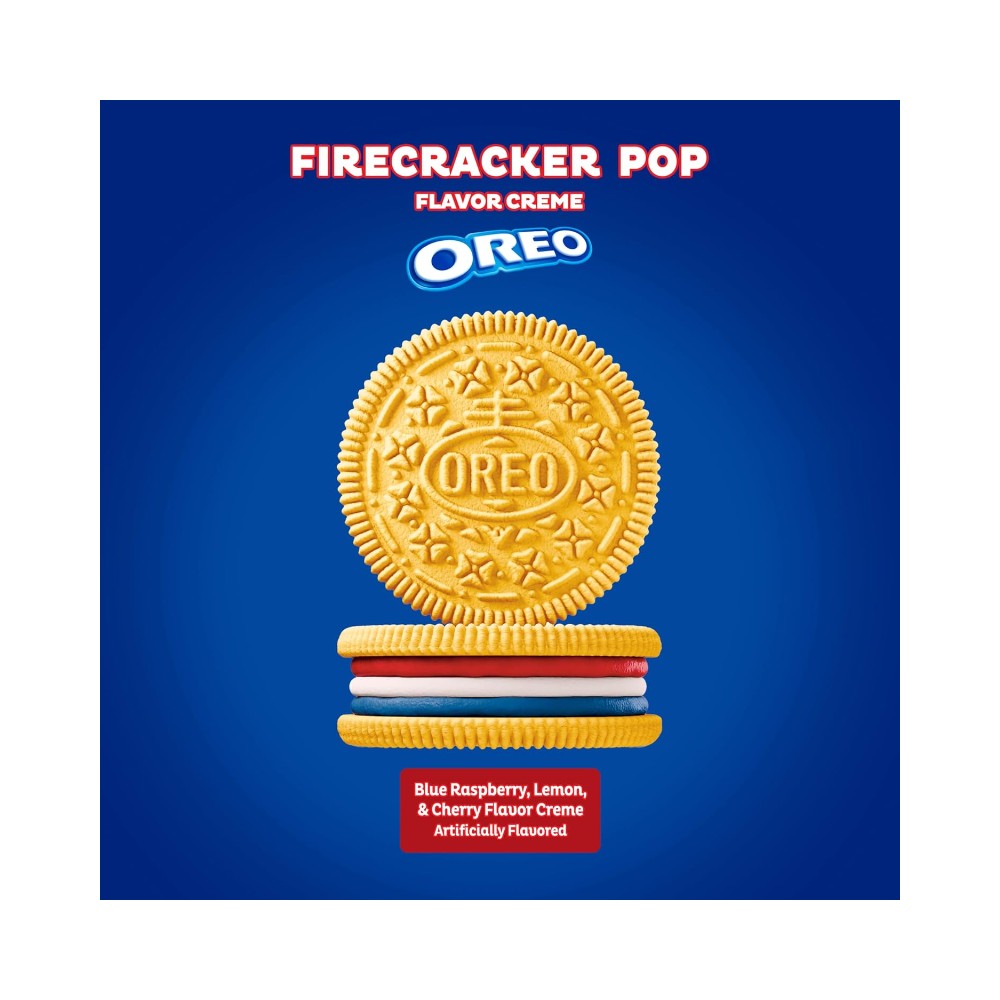 Oreo Limited Edition Firecracker Pop Cookies 11.46oz (325g)