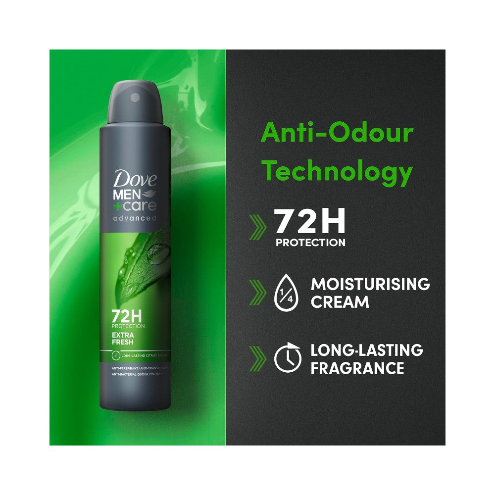 Dove Deo Spray Extra Fresh Men+Care72hr 250ml