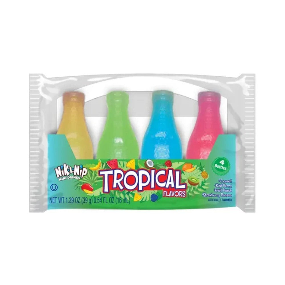 Concord Nik-L-Nip Tropical Bottles 4's