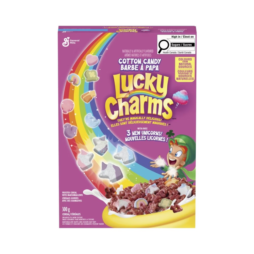 General Mills Lucky Charms Cotton Candy 300g