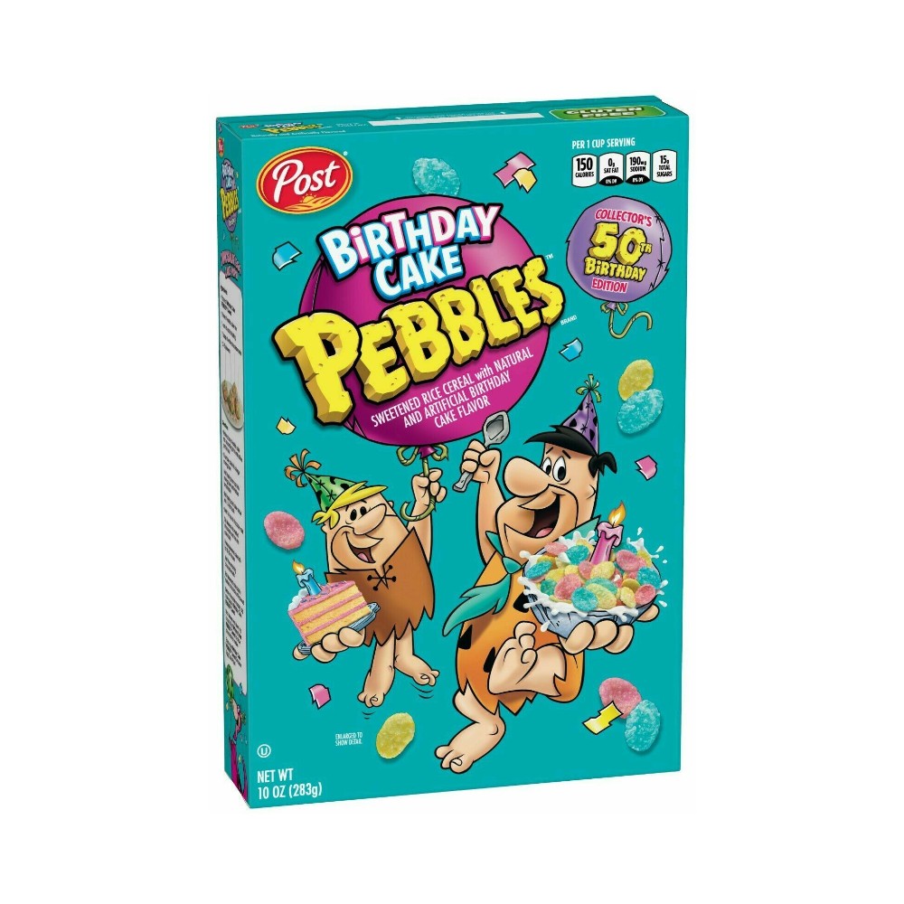 Post Birthday Cake Pebbles (10oz) 283g