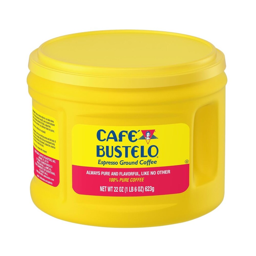 Cafe Bustelo Espresso Dark Roast Instant Coffee Tub 22oz (632g)