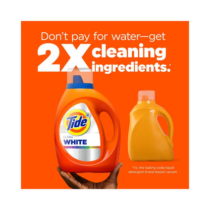 Tide Liquid Detergent HE Ultra White Oxi 84oz (2.48L)