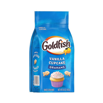 Pep Farm Goldfish Grahams Vanilla Cupcake Crackers 6.6oz (187g)