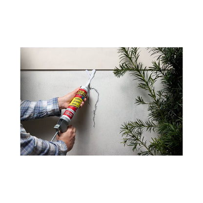 Flex Paste - Super Thick Rubber Spreadable Paste in White 270ml (9oz) Cartridge Sealant