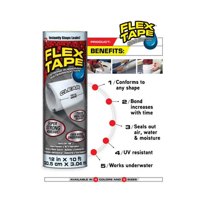 Flex Tape in Gray 20.3cm x 1.5m