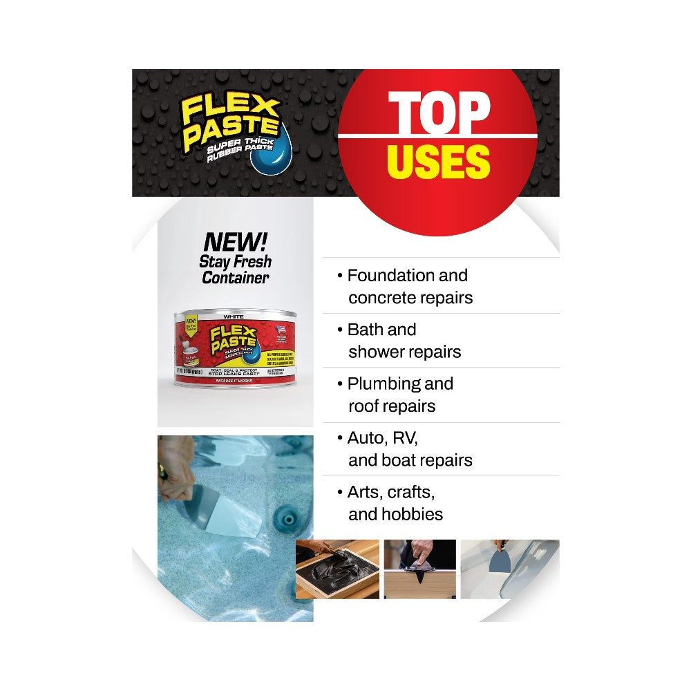 Flex Paste in White 1lb (454g)
