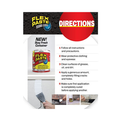 Flex Paste in White 1lb (454g)
