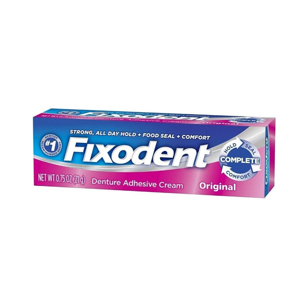 Fixodent Denture Adhesive Cream 21g