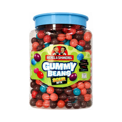 Berel & Shmerel - Sour Gummy Beans 800g Jar