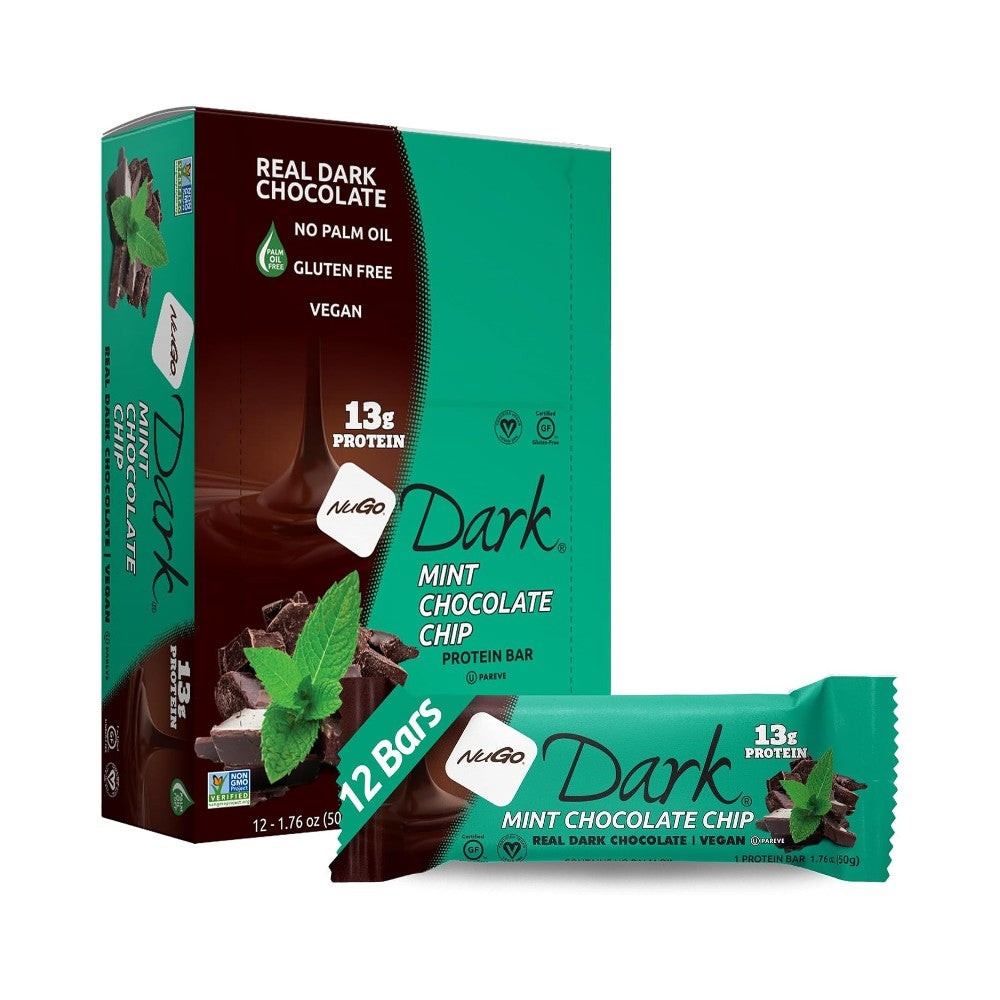 NuGo Dark - Mint Chocolate Protein Bar 1.76oz (50g)