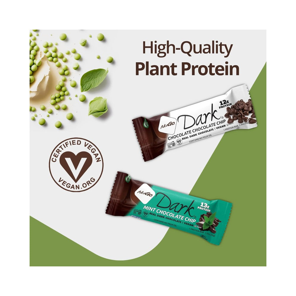 NuGo Dark - Mint Chocolate Protein Bar 1.76oz (50g)