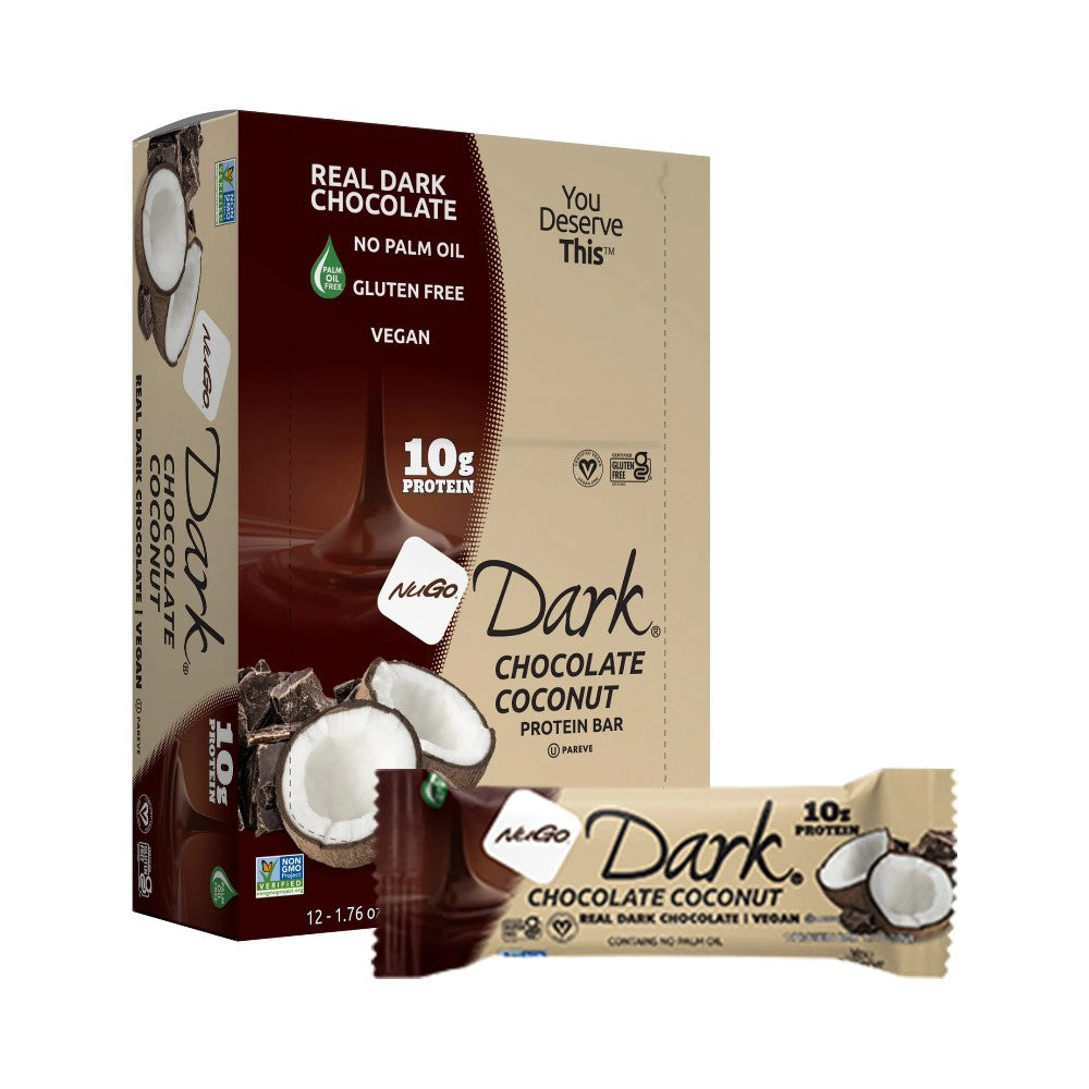NuGo Dark - Chocolate Coconut Protein Bar 1.76oz (50g)