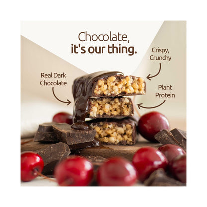 NuGo Dark - Chocolate Cherry Protein Bar 1.76oz (50g) - Pack of 12
