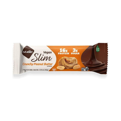 NuGo Slim - Crunchy Peanut Butter Protein Bar 1.59oz (45g)