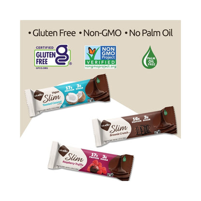 NuGo Slim - Raspberry Truffle Protein Bar 1.59oz (45g)