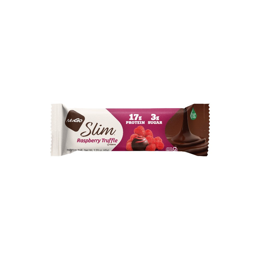 NuGo Slim - Raspberry Truffle Protein Bar 1.59oz (45g)