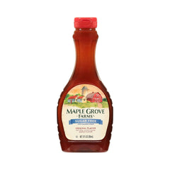 Maple Grove Sugar Free Maple Flavored Syrup Bottle 12oz (355ml)