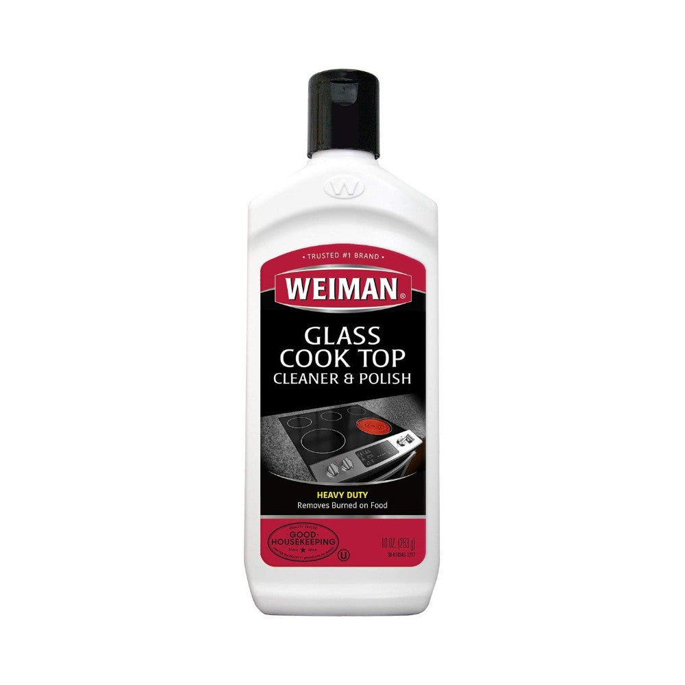Weiman Glass Cook Top Heavy Duty Cleaner & Polish, 10 oz