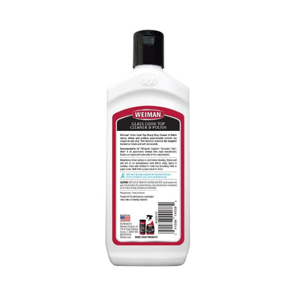Weiman Glass Cook Top Heavy Duty Cleaner & Polish, 10 oz
