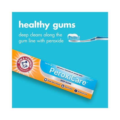Arm & Hammer Peroxicare Deep Clean Toothpaste, 6 oz