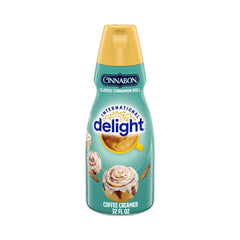 International Delight Cinnabon Classic Cinnamon Roll Liquid Coffee Creamer 32oz (946ml)