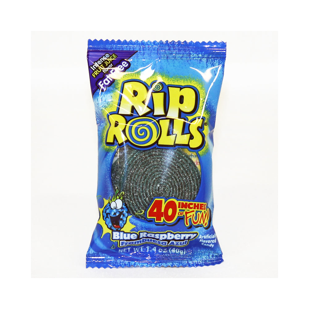 Rip Rolls Blue Raspberry 1.4oz (40g) – The American Store