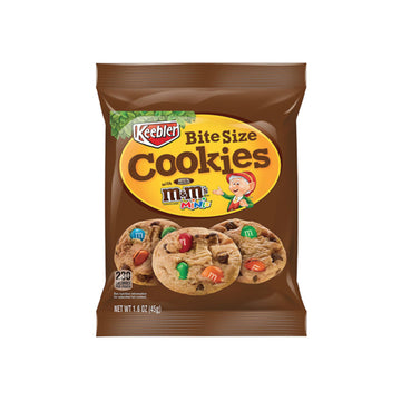 Keebler M&M's Bite Size Cookies 1.6 oz (45g)
