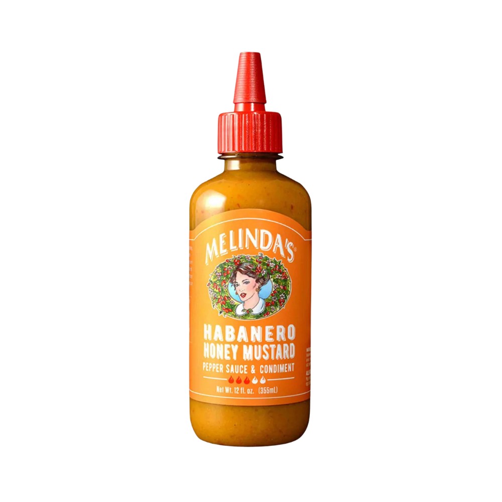 Melinda's Habanero Honey Mustard Hot Sauce 12oz (355ml)