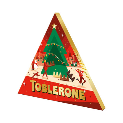 Toblerone Christmas Advent Calendar, Festive Swiss Chocolate 200g