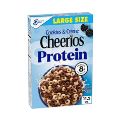 Cheerios Protein Cookies & Creme Breakfast Cereal 8g Protein 11.2oz (317g)