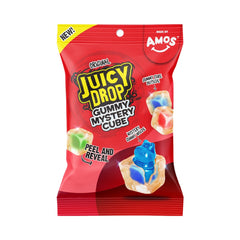 Amos Juicy Drop Gummy Mystery Cube Original Peg 5oz (142g)