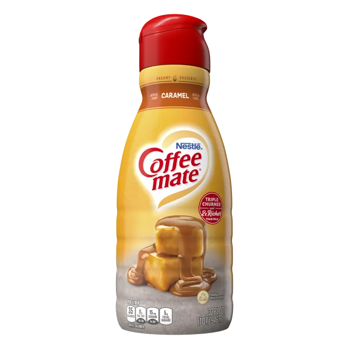 Coffee Mate Caramel Creamer 32oz (946ml)